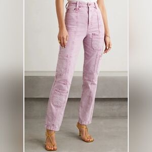 ROTATE BIRGER CHRISTENSEN Orenda High-Waisted Straight-Leg Organic Jeans Sz 29